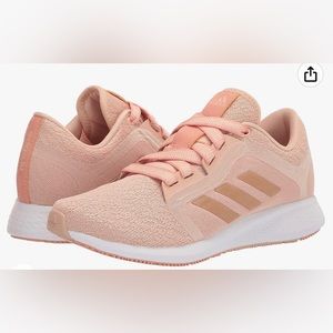 Halo Blush/Copper Metallic/White.  adidas Edge Lux 4 Running Shoe size 11M